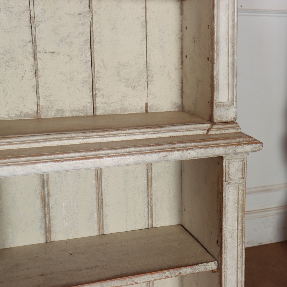 Architectural Painted Open Bookcase View IV