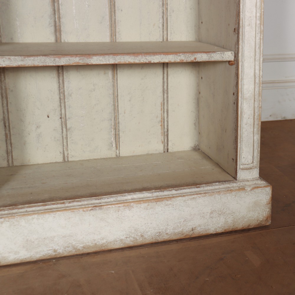 Architectural Painted Open Bookcase View V