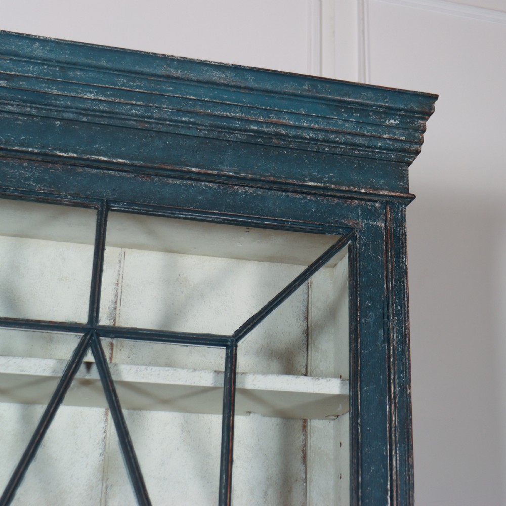 19th Century Painted Display Cabinet View III
