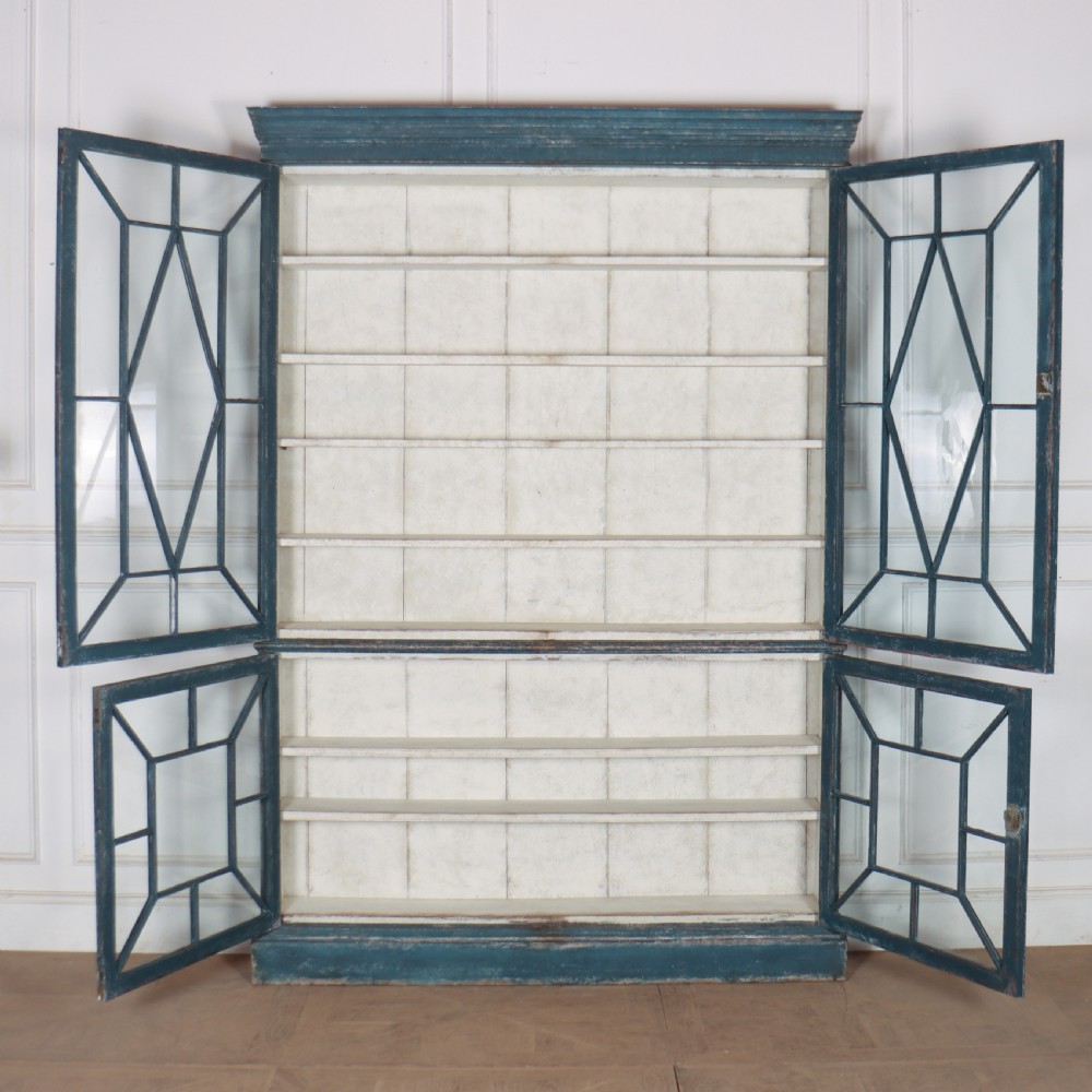 19th Century Painted Display Cabinet View X