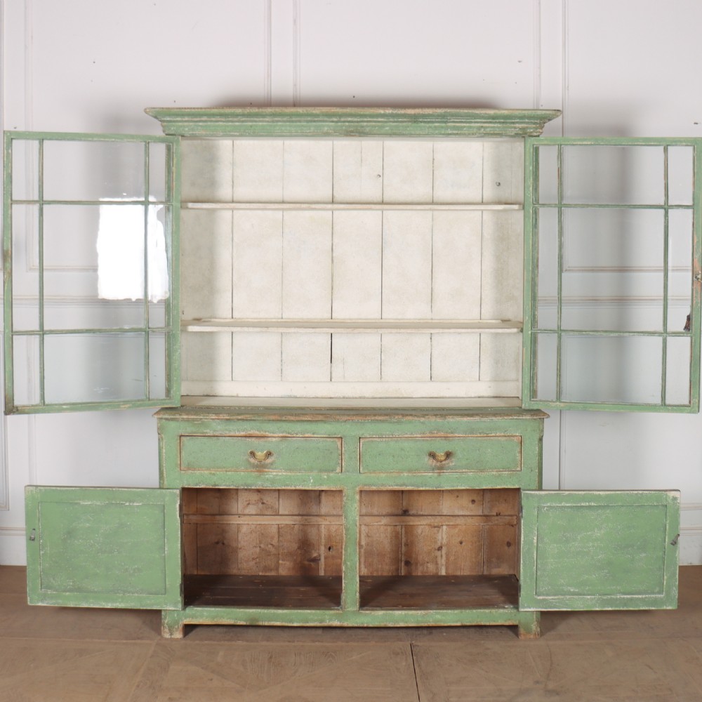 English West Country Glazed Kitchen Dresser View VII