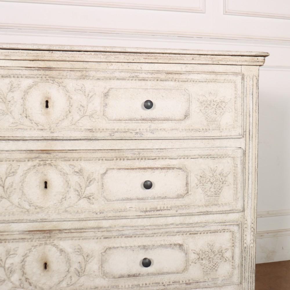 French Three Drawer Commode View III