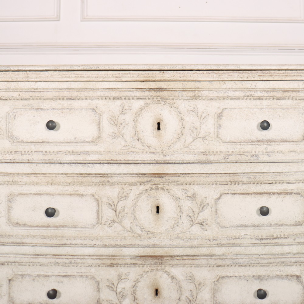 French Three Drawer Commode View VI