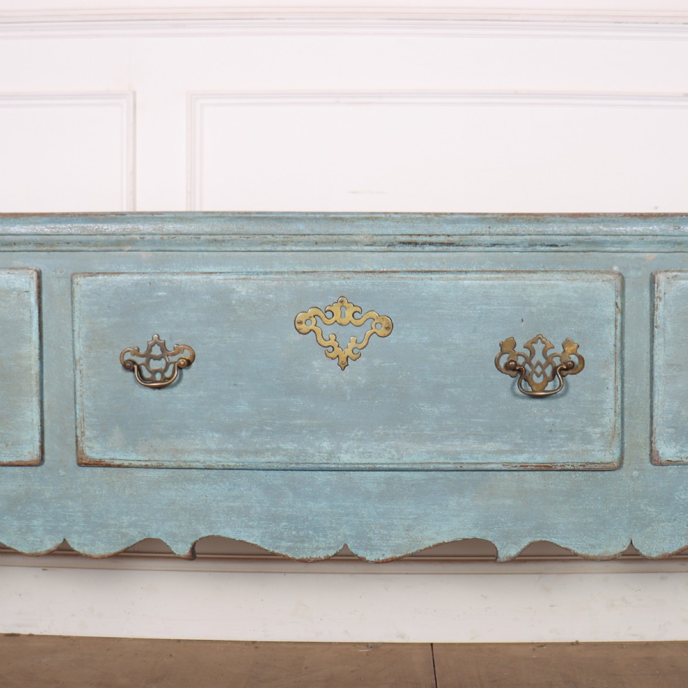 English Painted Dresser Base View VII