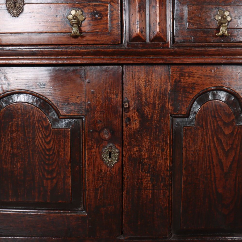 English Oak Dresser Base View V