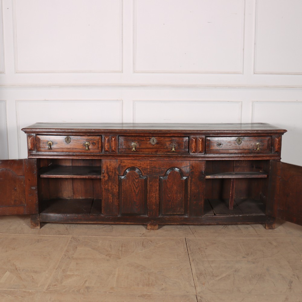 English Oak Dresser Base View IX