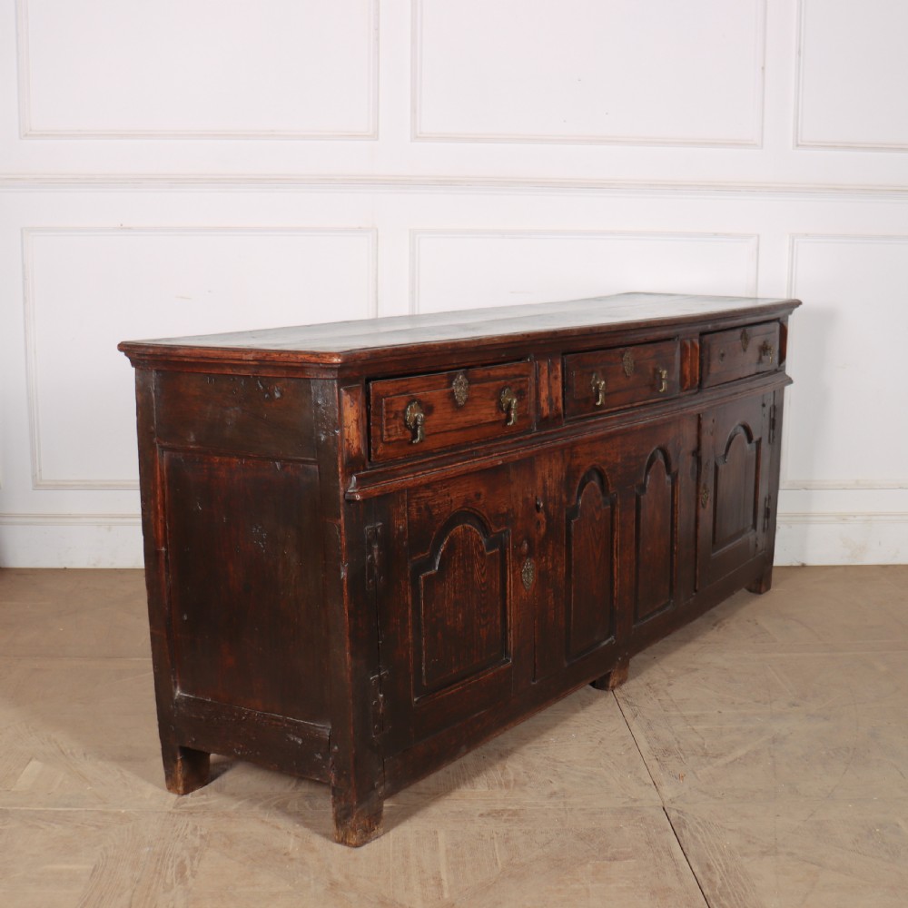 English Oak Dresser Base View X