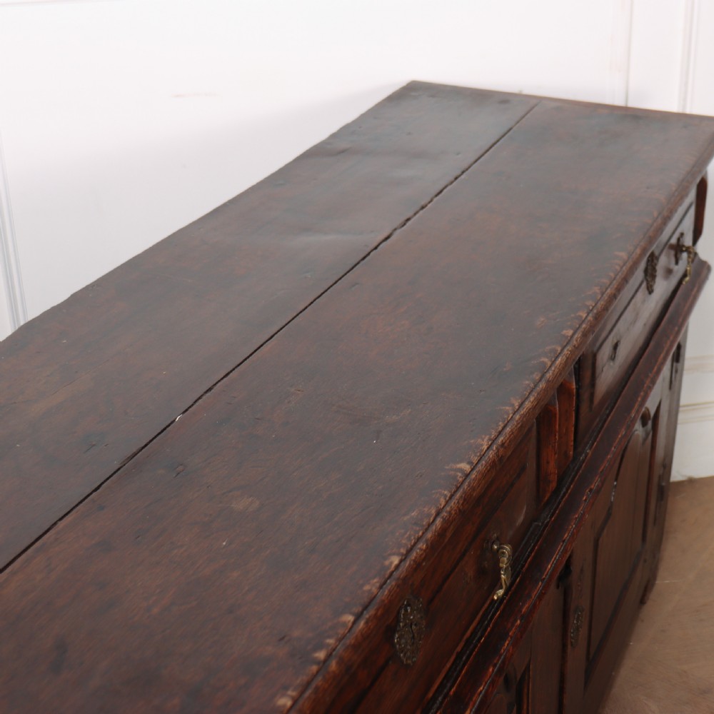 English Oak Dresser Base View XII