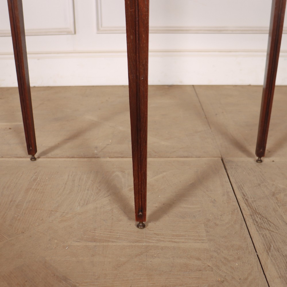 Dutch Oak Demi-lune Console Table View VI