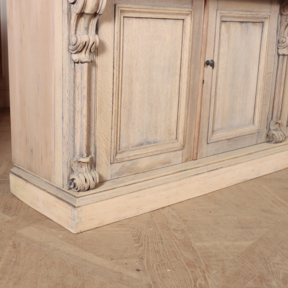 Scottish Bleached Oak Dresser Base View III