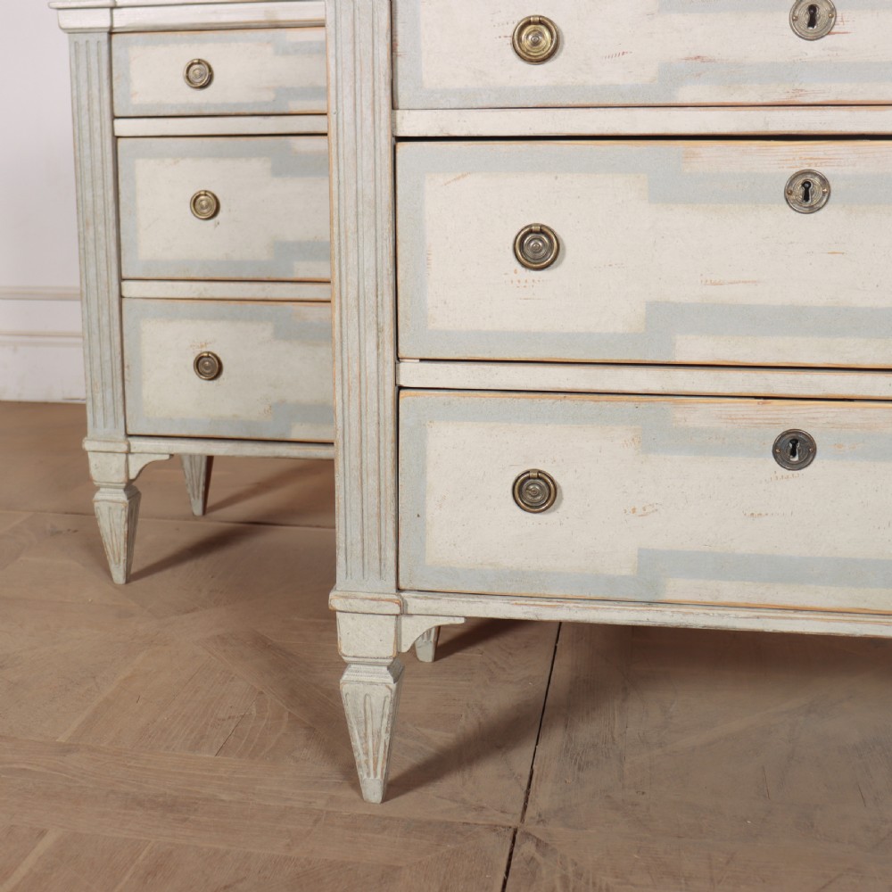 Pair of Painted Swedish Commodes View III