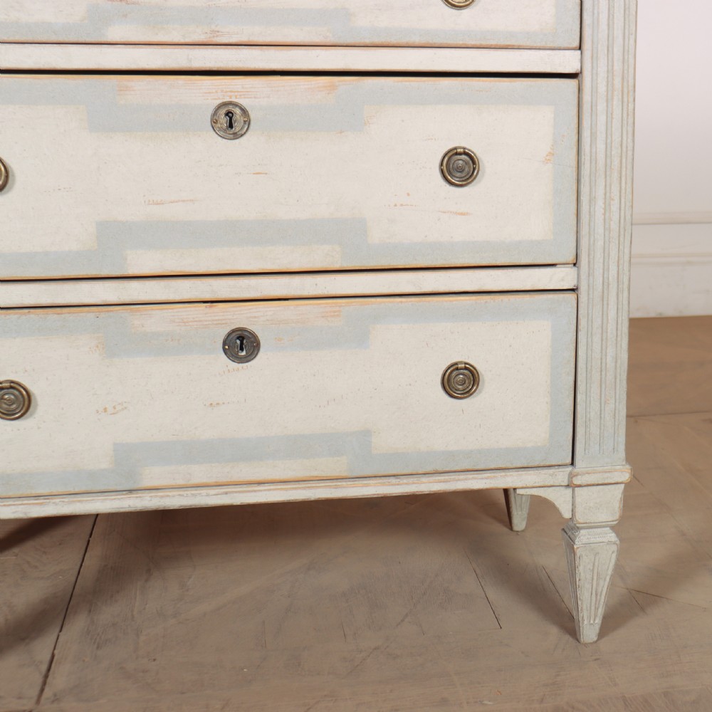 Pair of Painted Swedish Commodes View IV