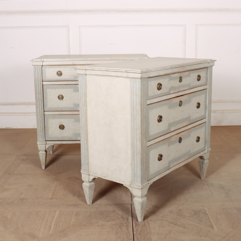 Pair of Painted Swedish Commodes View V