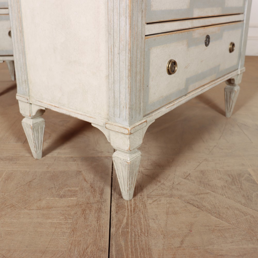 Pair of Painted Swedish Commodes View VIII
