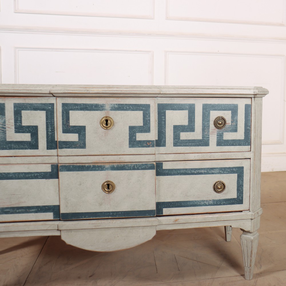 Pair of Swedish Two Drawer Commodes View II