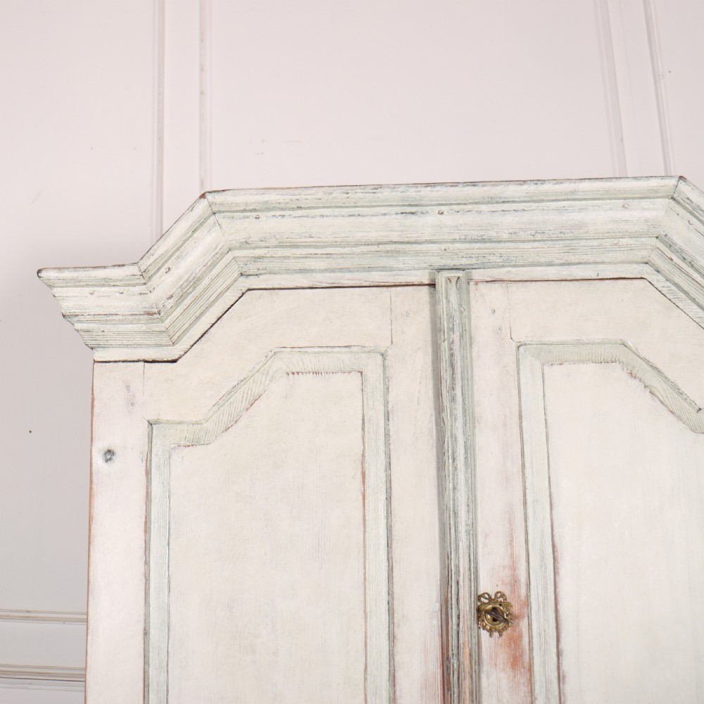 Swedish Painted Linen Cupboard View III