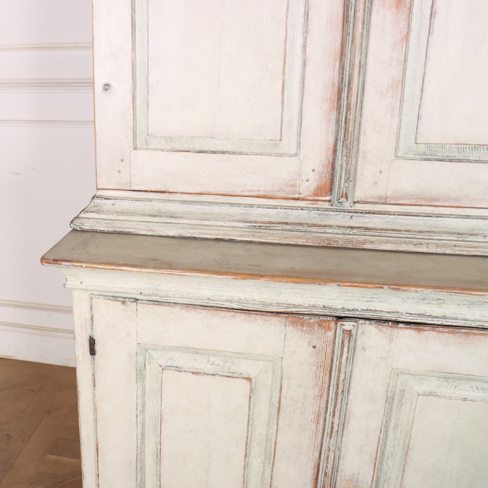 Swedish Painted Linen Cupboard View V