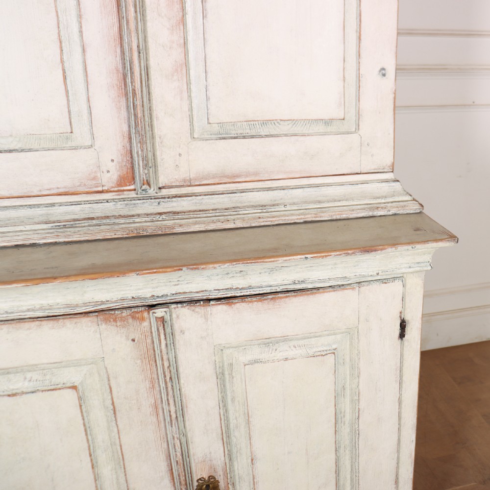 Swedish Painted Linen Cupboard View VI
