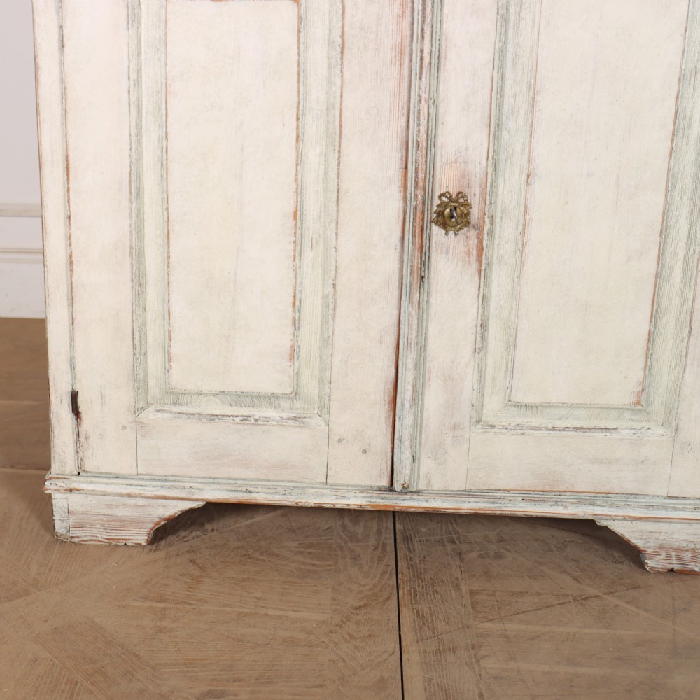 Swedish Painted Linen Cupboard View VII