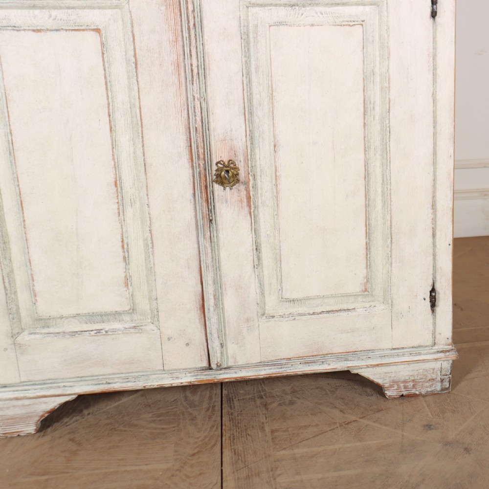 Swedish Painted Linen Cupboard View VIII