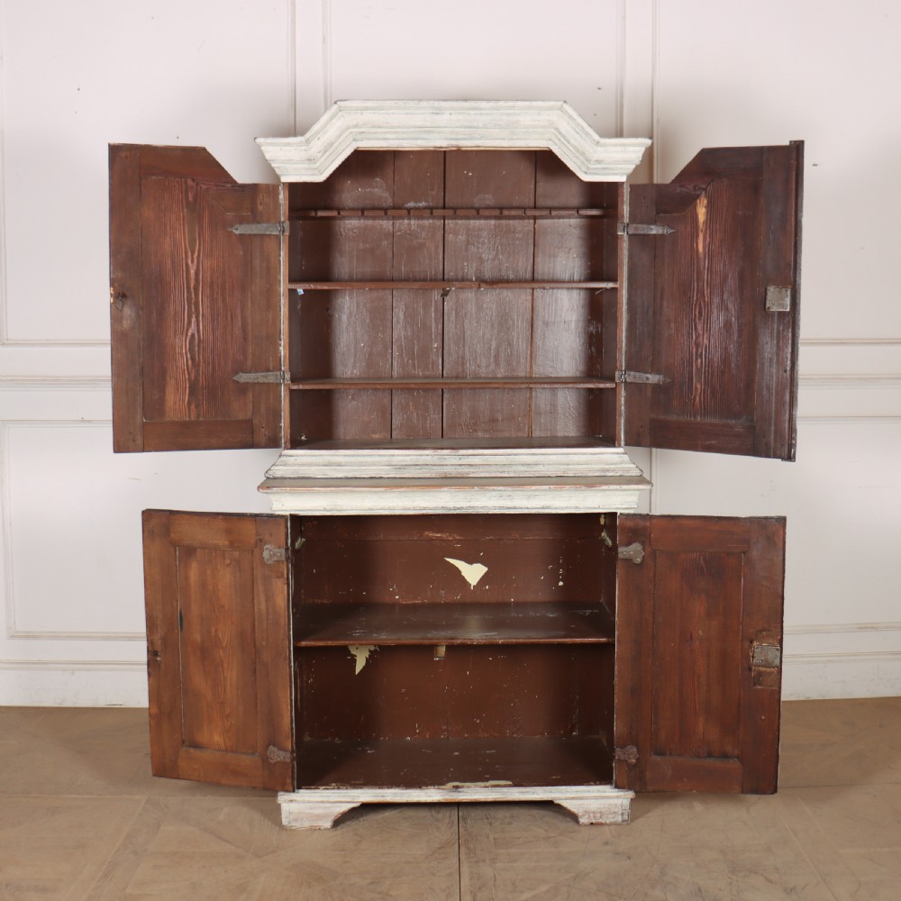 Swedish Painted Linen Cupboard View IX
