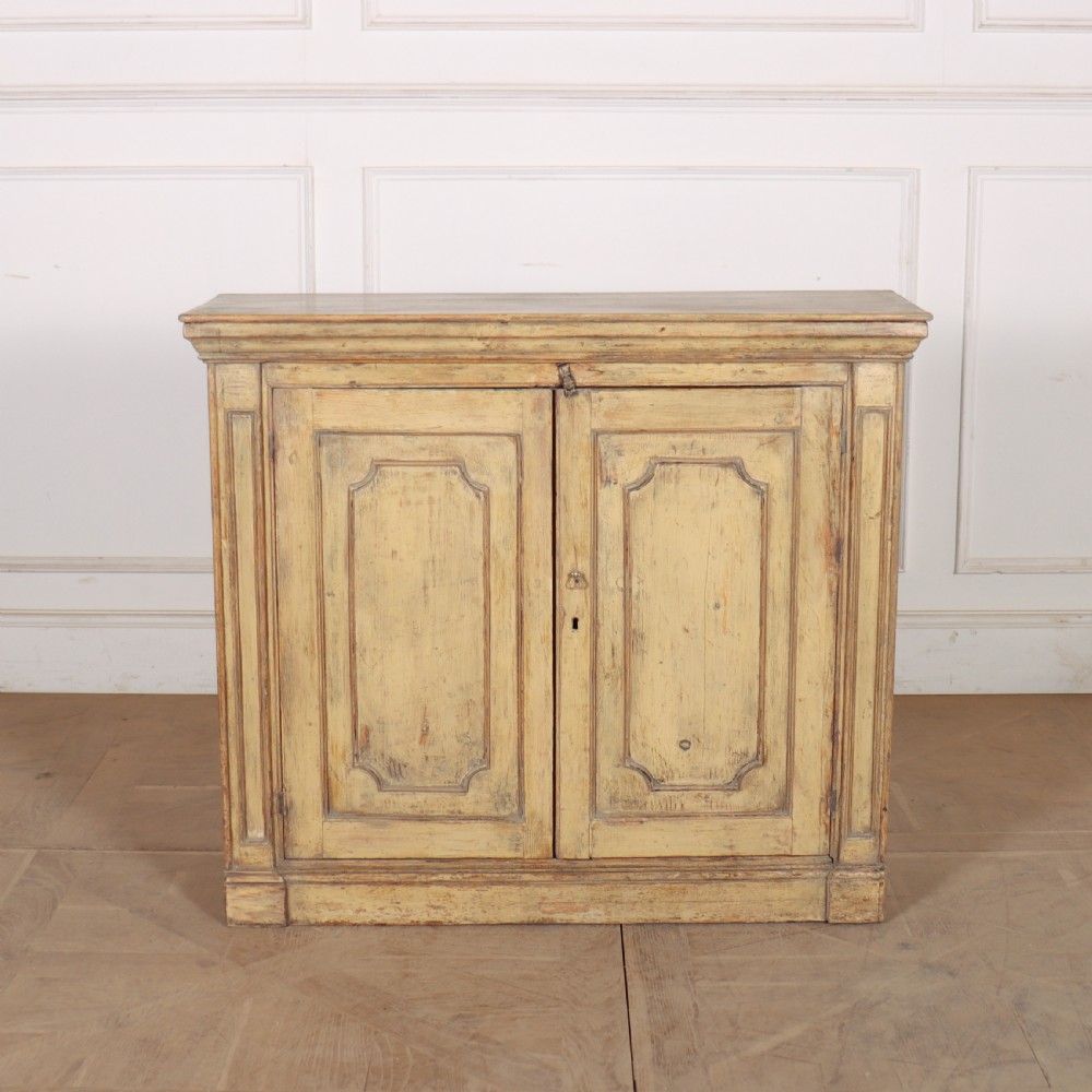Swedish Original Painted Side Cabinet