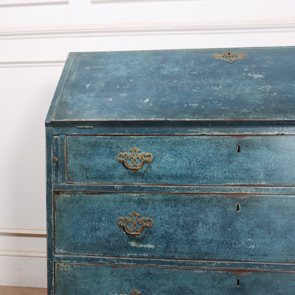 English Painted Bureau View IV