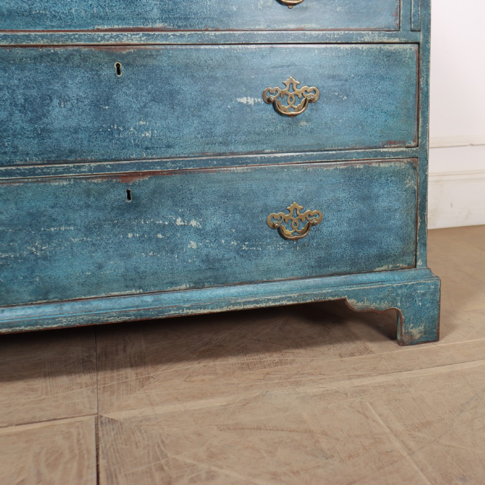 English Painted Bureau View VI