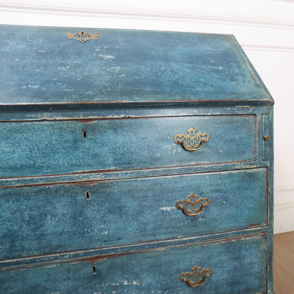 English Painted Bureau View IX