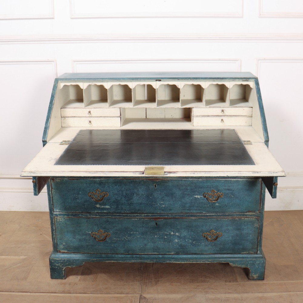 English Painted Bureau View XII