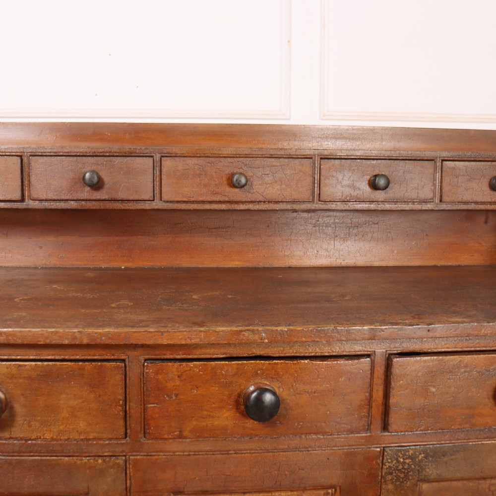 Original Painted Scottish Dresser Base View IV