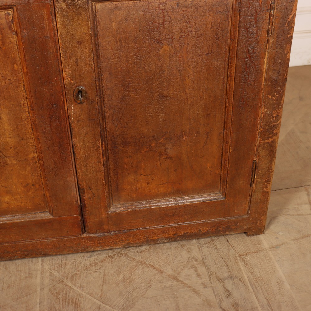 Original Painted Scottish Dresser Base View VII