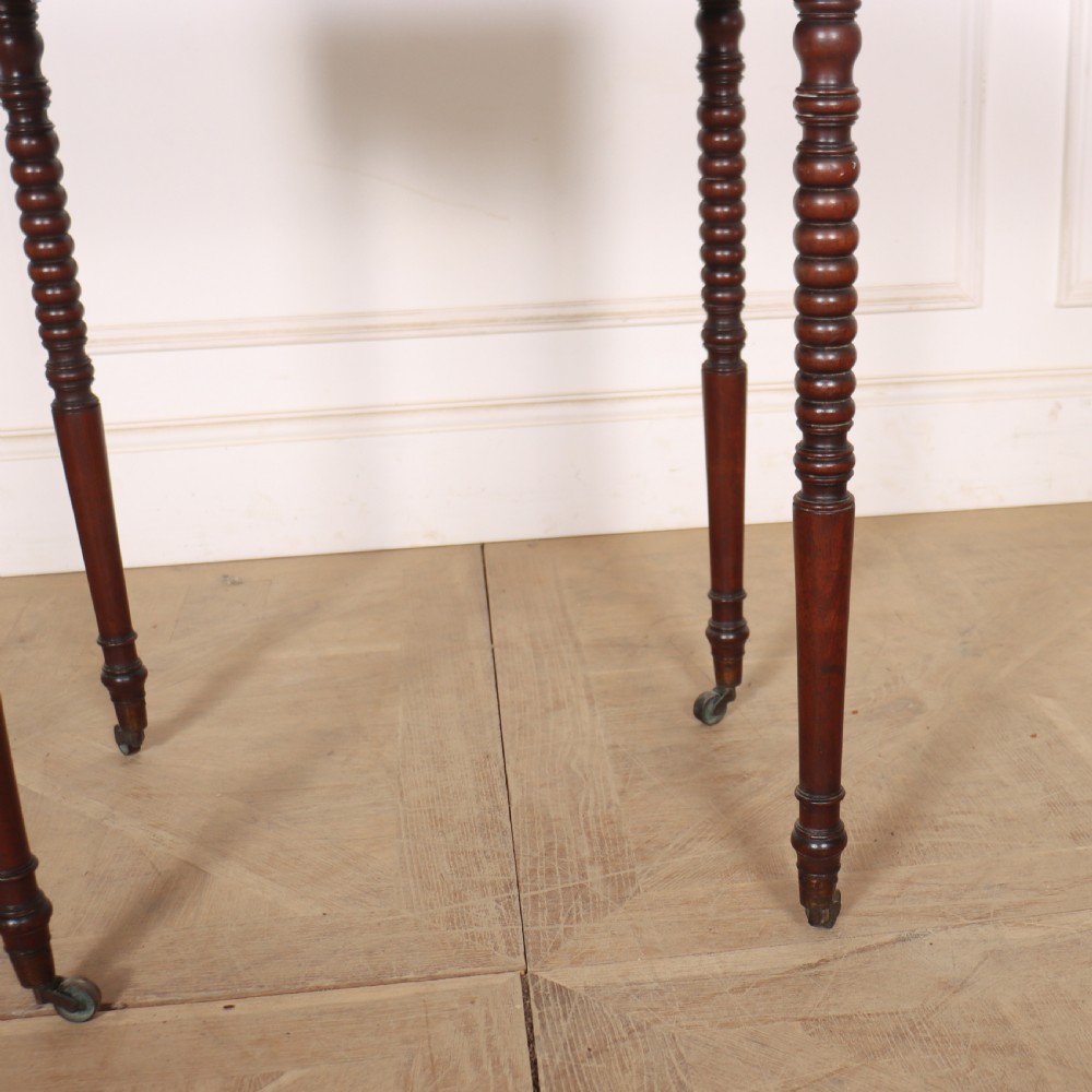 English Mahogany Side Table View IV
