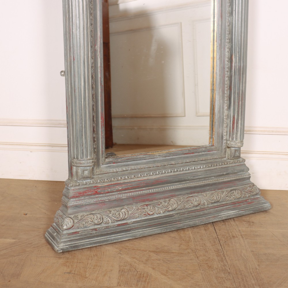 Tall French Painted Dressing Mirror View IV