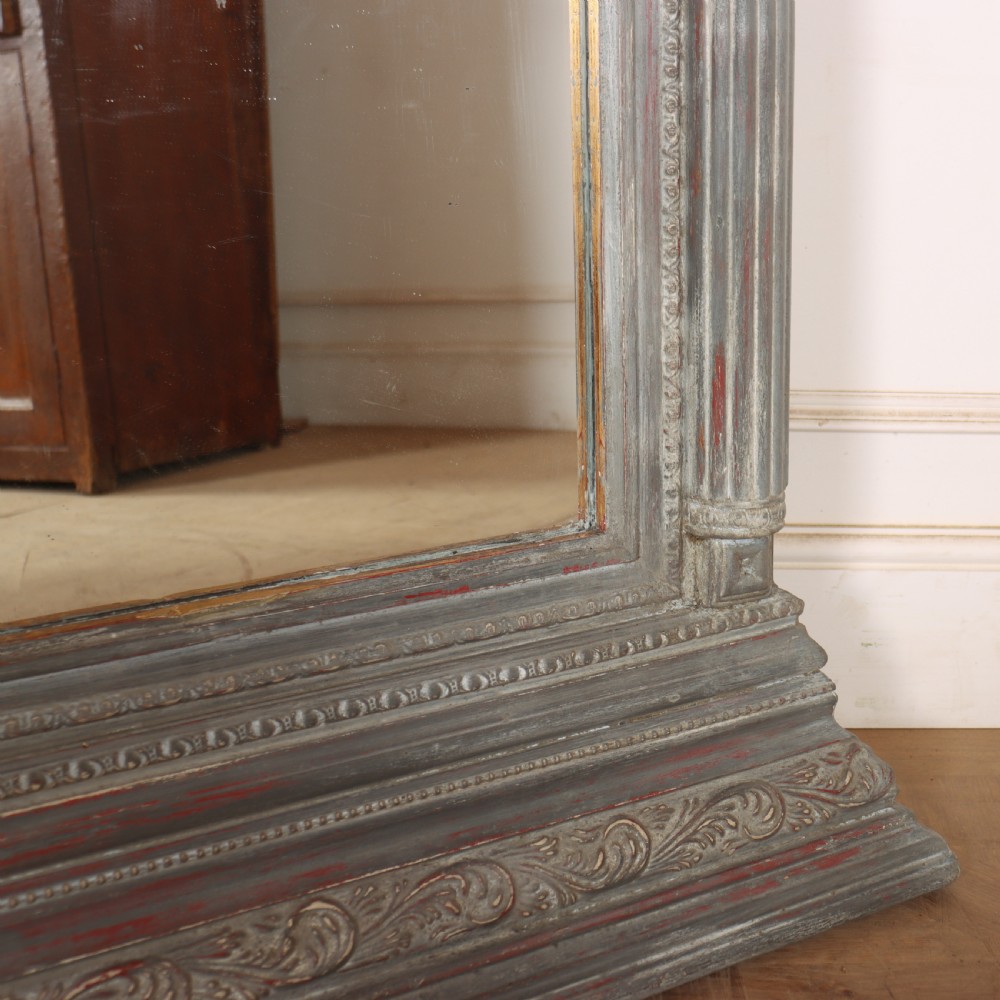 Tall French Painted Dressing Mirror View V
