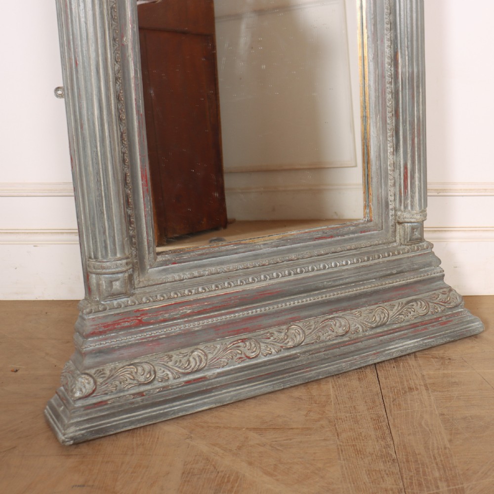 Tall French Painted Dressing Mirror View VI