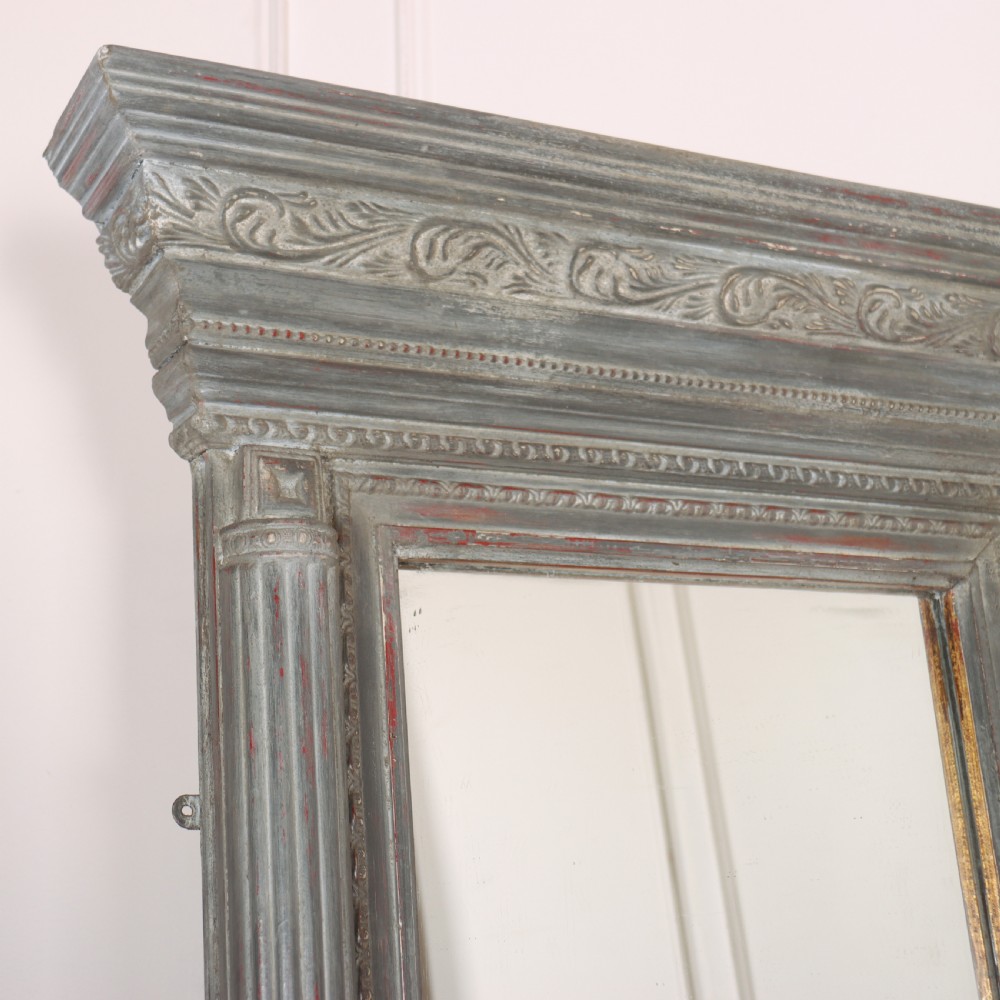 Tall French Painted Dressing Mirror View VII