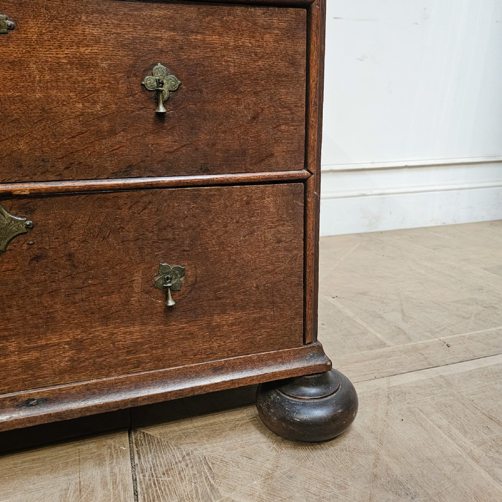 English Oak Chest of Drawers View IV