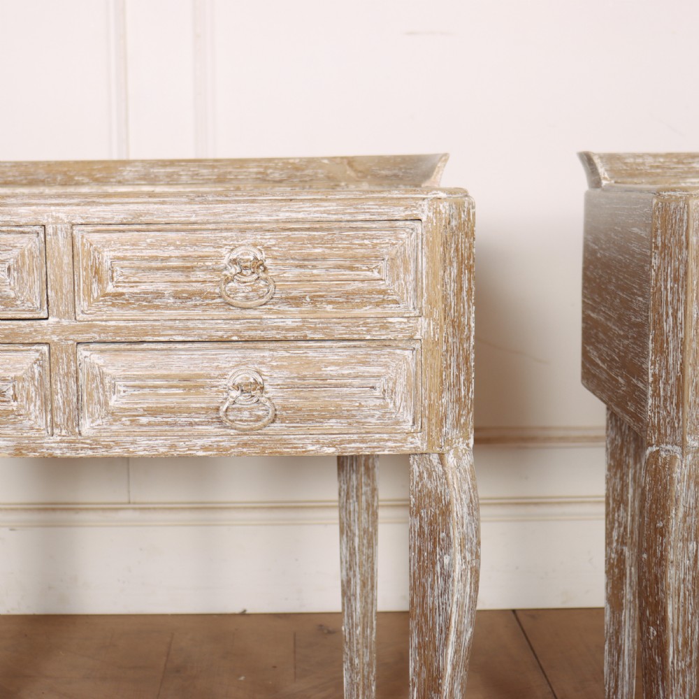 Pair of French Bedside Tables View III