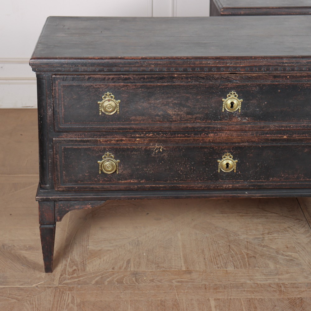 Pair of Danish Painted Commodes View II