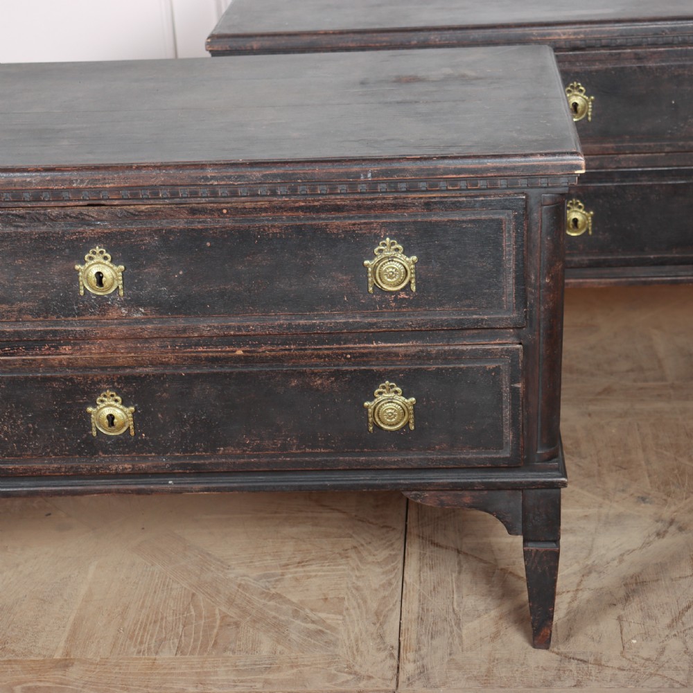 Pair of Danish Painted Commodes View IV