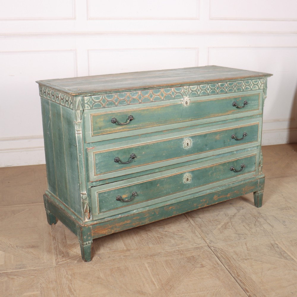 Large 18th Century Danish Commode