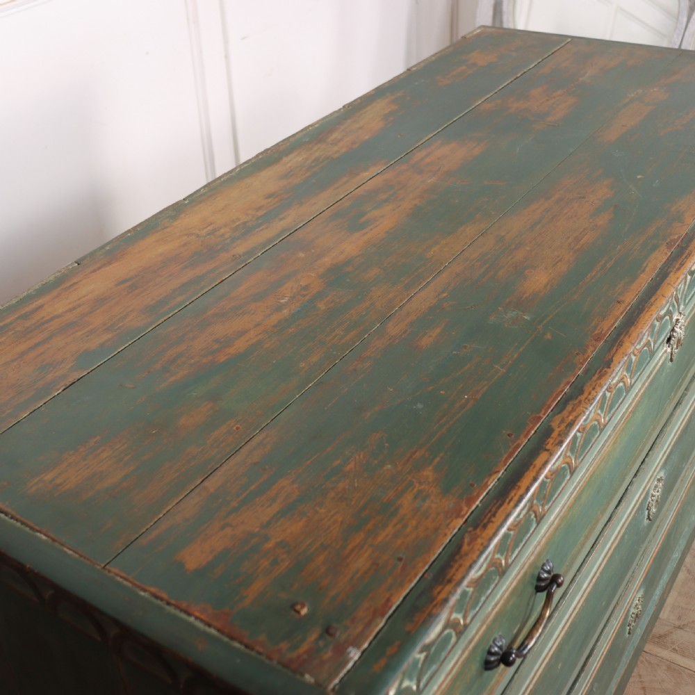 Large 18th Century Danish Commode View VI