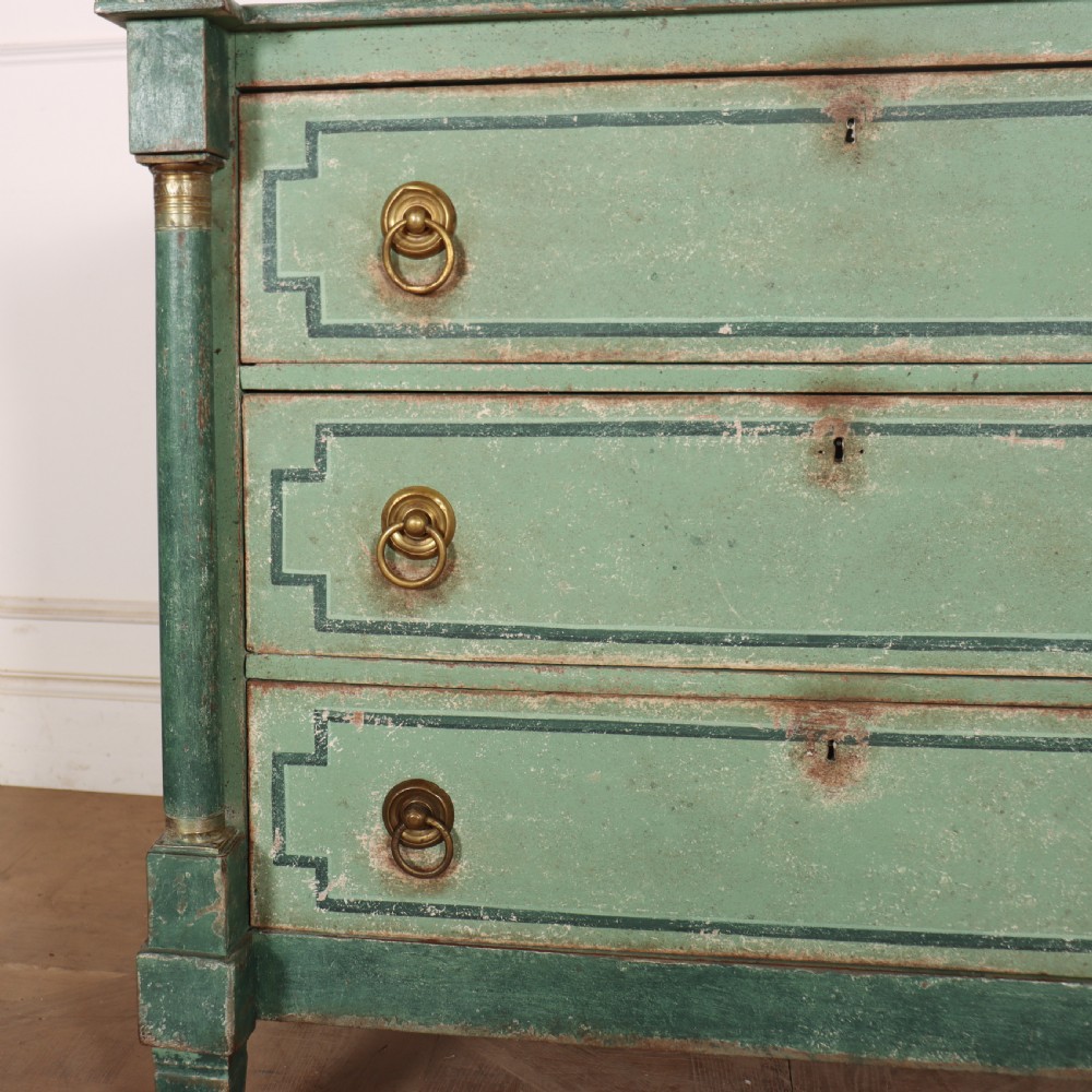 Dutch Painted Empire Commode View III