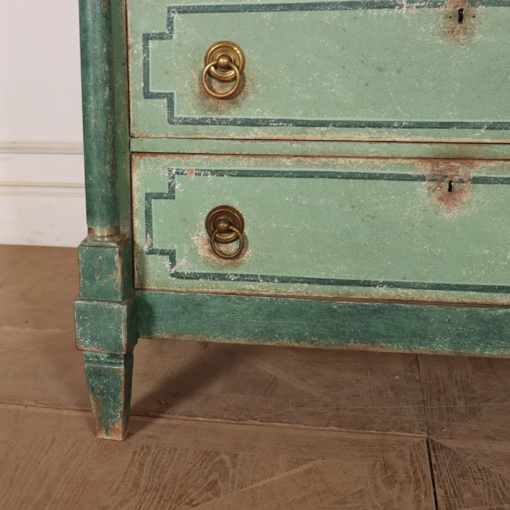 Dutch Painted Empire Commode View IV