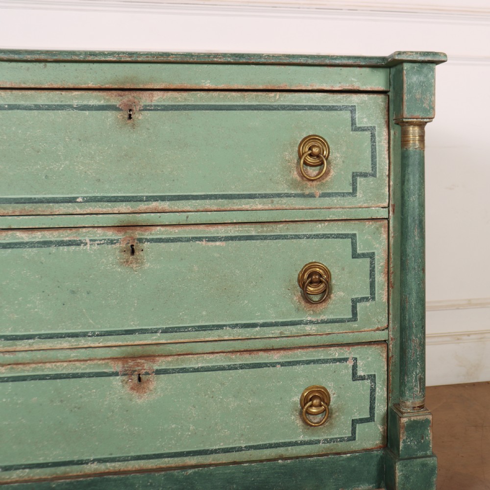 Dutch Painted Empire Commode View VI