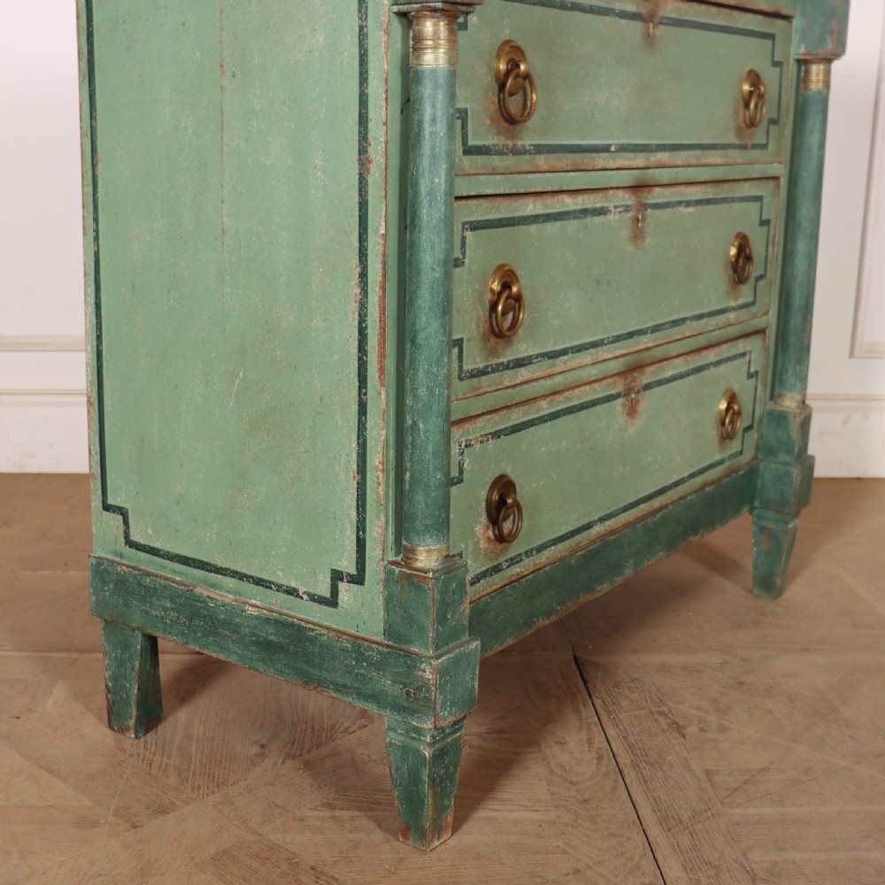 Dutch Painted Empire Commode View X