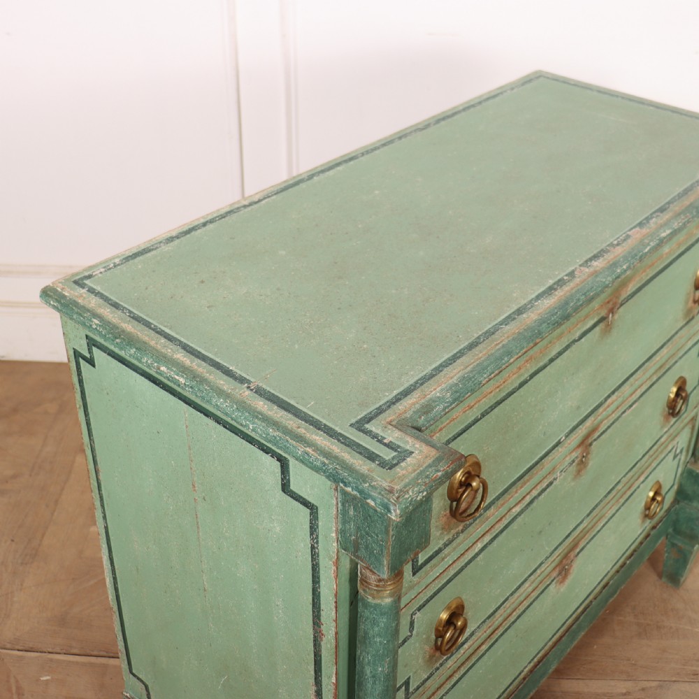 Dutch Painted Empire Commode View XI