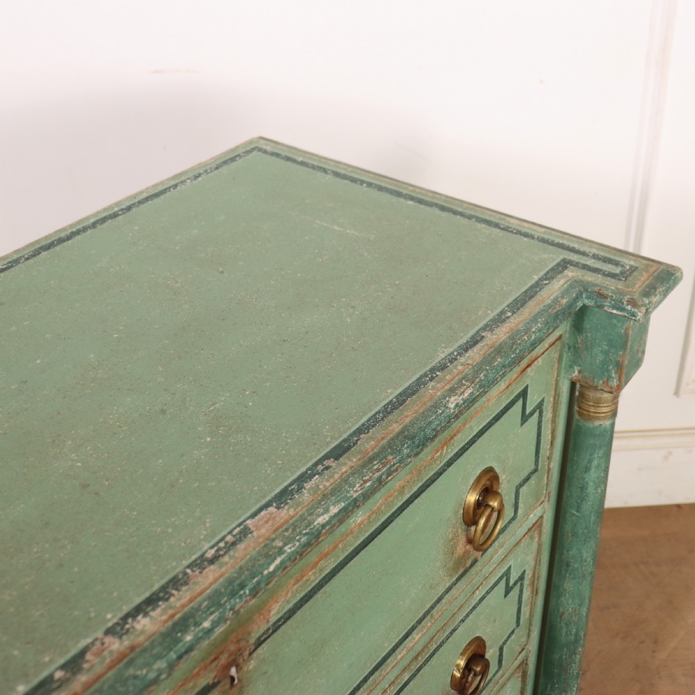 Dutch Painted Empire Commode View XII