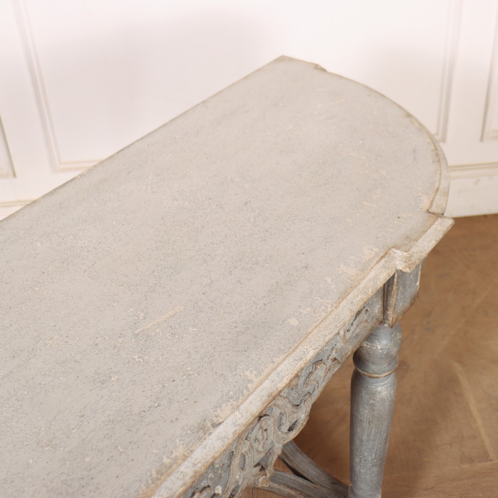 French Painted Console Table View VIII